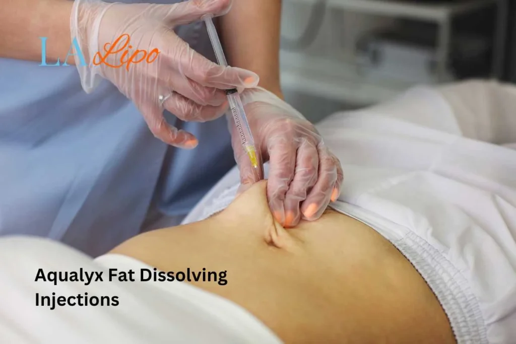 woman having fat dissolving injections West Ruislip in the stomach