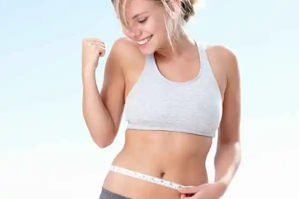 woman happy after fat reduction treatment West Ruislip