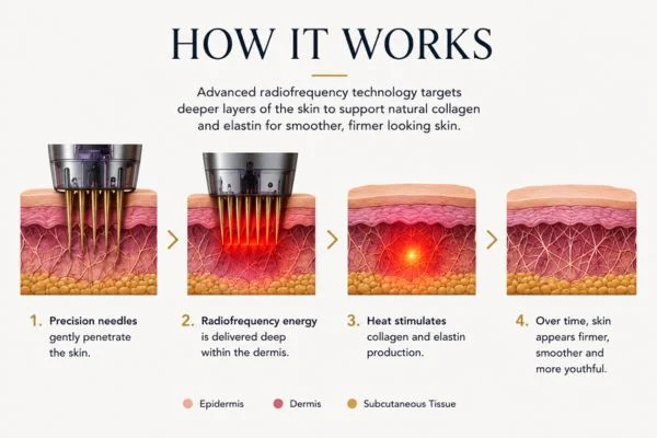 Diagram of how Collagen Lift Therapy West Ruislip works