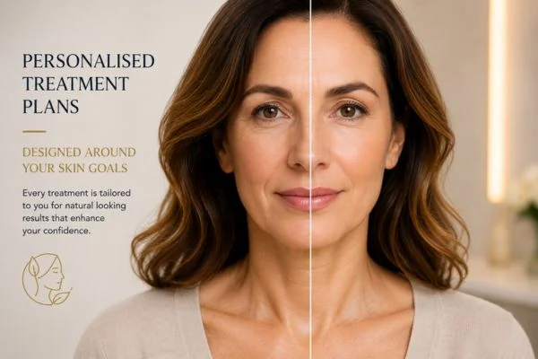 Before and after results of Collagen Lift Therapy West Ruislip